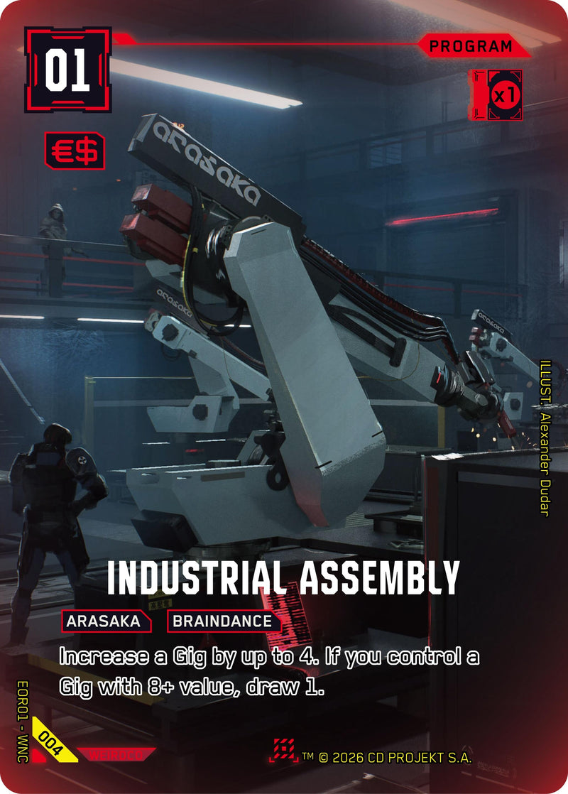 Image for Industrial Assembly (004) [Edgerunner Open Season 1] - Cyberpunk TCG
