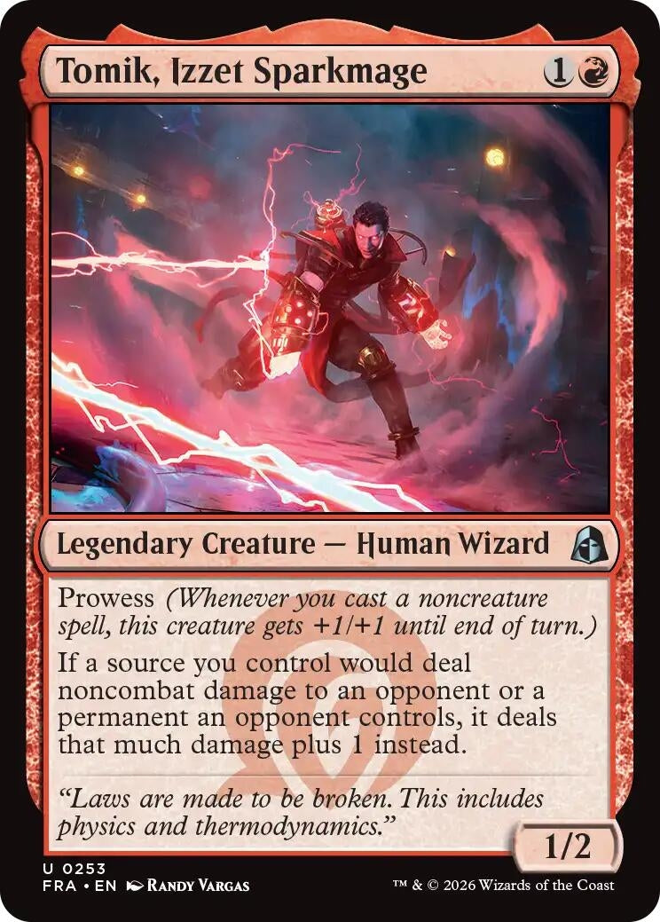 Image for Tomik, Izzet Sparkmage (253) [Reality Fracture] - Magic: The Gathering