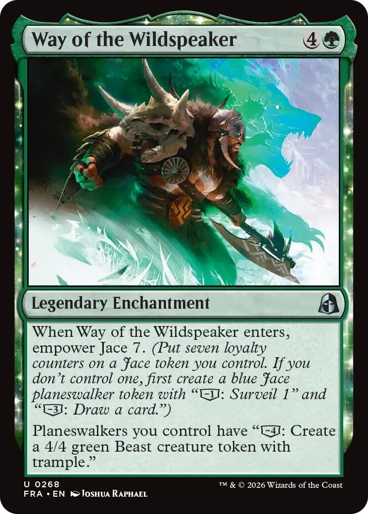 Image for Way of the Wildspeaker (268) [Reality Fracture] - Magic: The Gathering