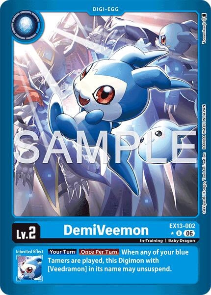 Image for DemiVeemon (Limited Foil) (EX13-002 U) [Chivalrous XIII] - Digimon Card Game