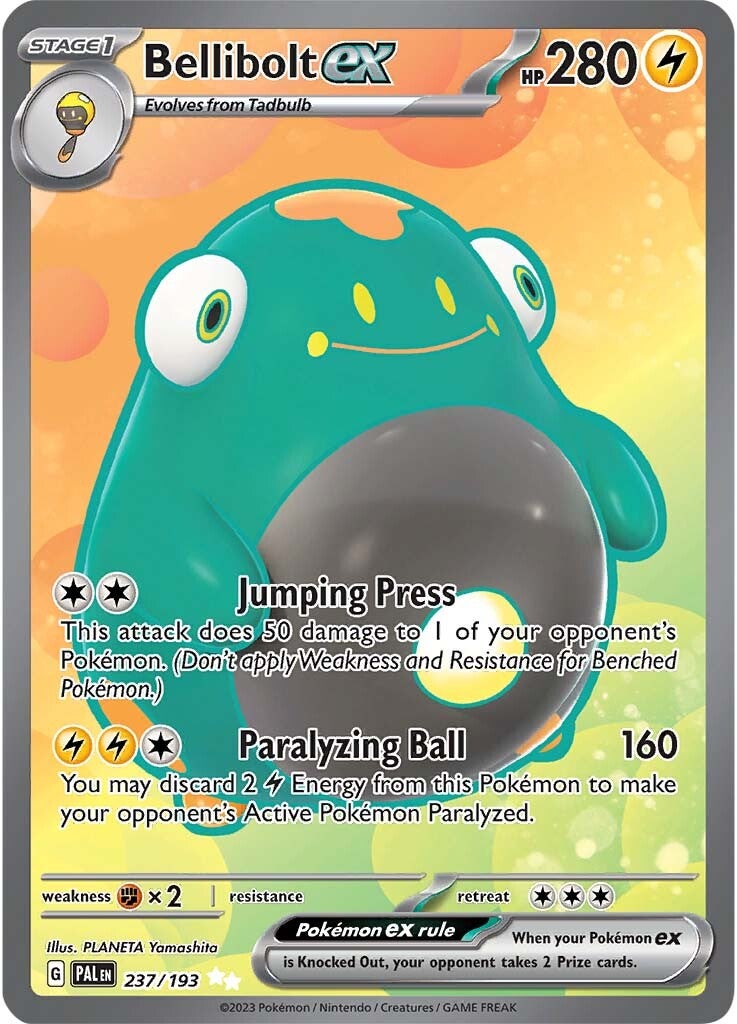 Bellibolt ex (237/193) [SV02: Paldea Evolved]