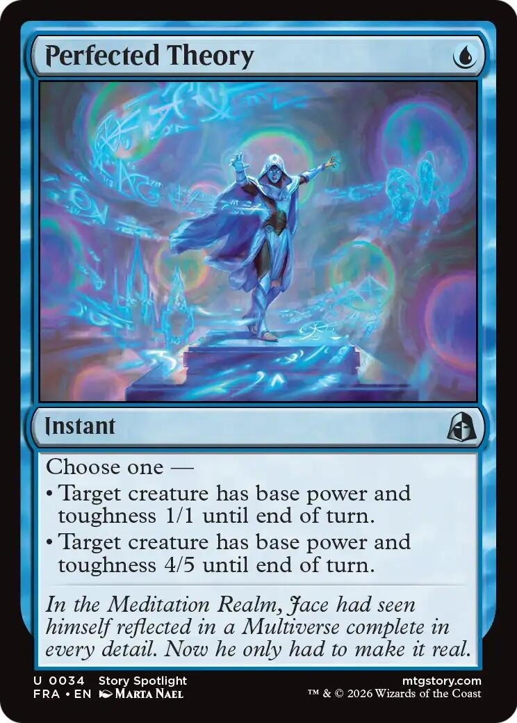 Image for Perfected Theory (34) [Reality Fracture] - Magic: The Gathering