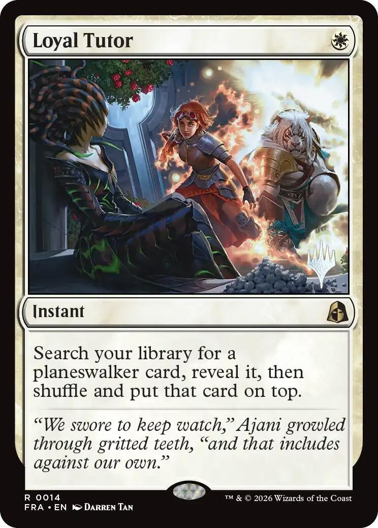 Image for Loyal Tutor (14) [Promo Pack: Reality Fracture] - Magic: The Gathering