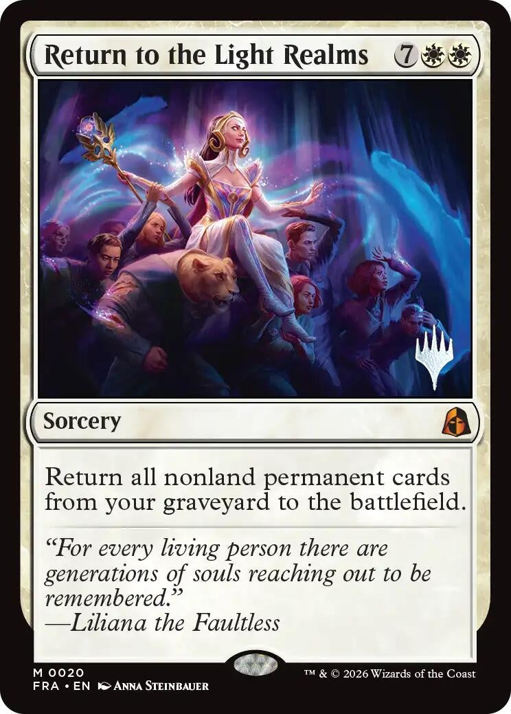 Image for Return to the Light Realms (20) [Promo Pack: Reality Fracture] - Magic: The Gathering