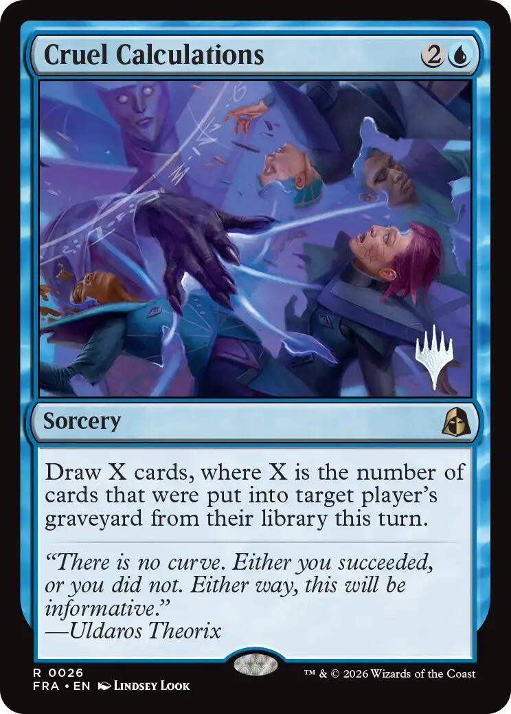 Image for Cruel Calculations (26) [Promo Pack: Reality Fracture] - Magic: The Gathering