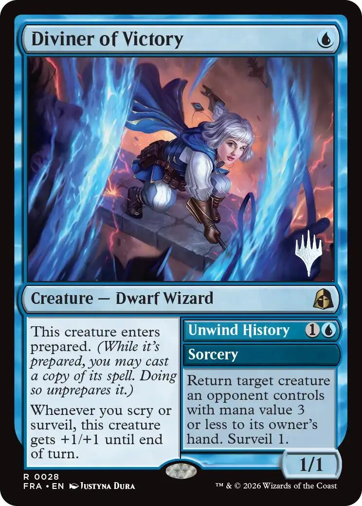 Image for Diviner of Victory (28) [Promo Pack: Reality Fracture] - Magic: The Gathering
