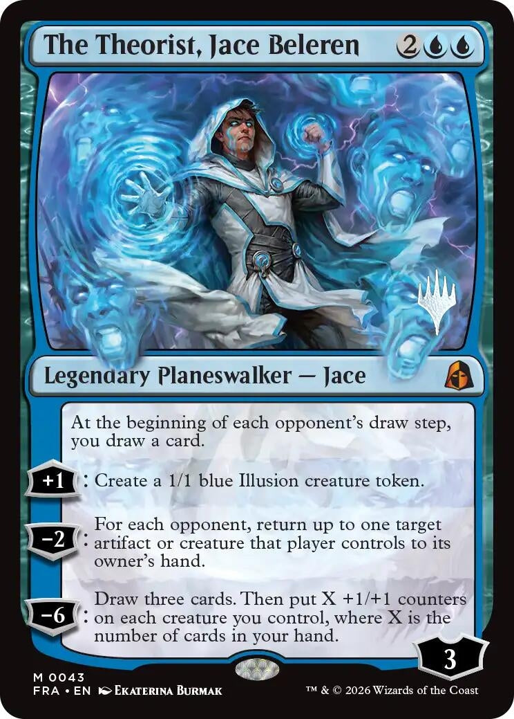 Image for The Theorist, Jace Beleren (43) [Promo Pack: Reality Fracture] - Magic: The Gathering