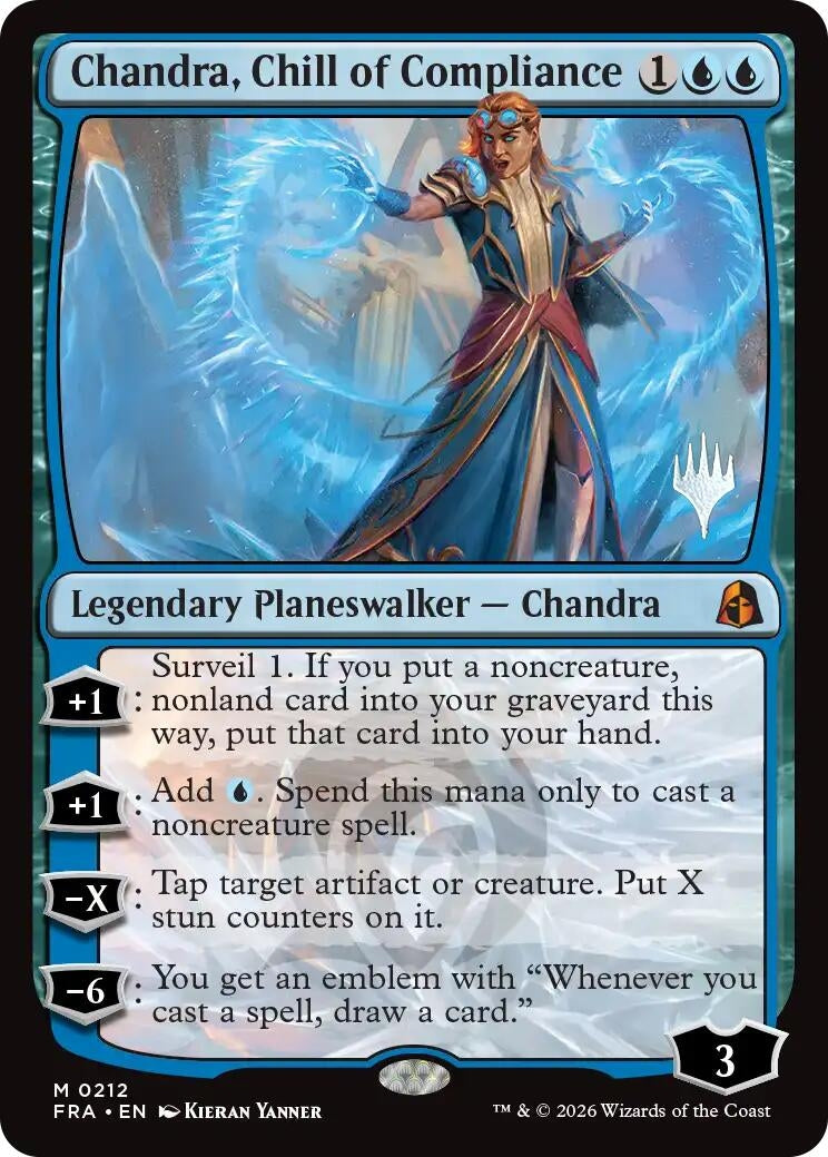 Image for Chandra, Chill of Compliance (212) [Promo Pack: Reality Fracture] - Magic: The Gathering