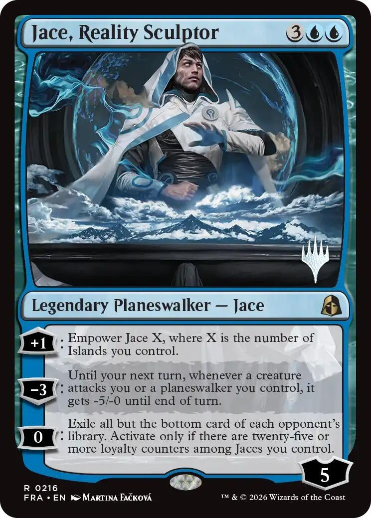 Image for Jace, Reality Sculptor (216) [Promo Pack: Reality Fracture] - Magic: The Gathering