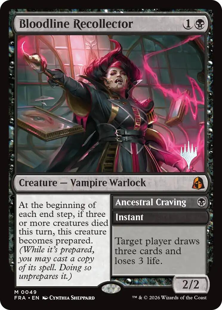 Image for Bloodline Recollector (49) [Promo Pack: Reality Fracture] - Magic: The Gathering