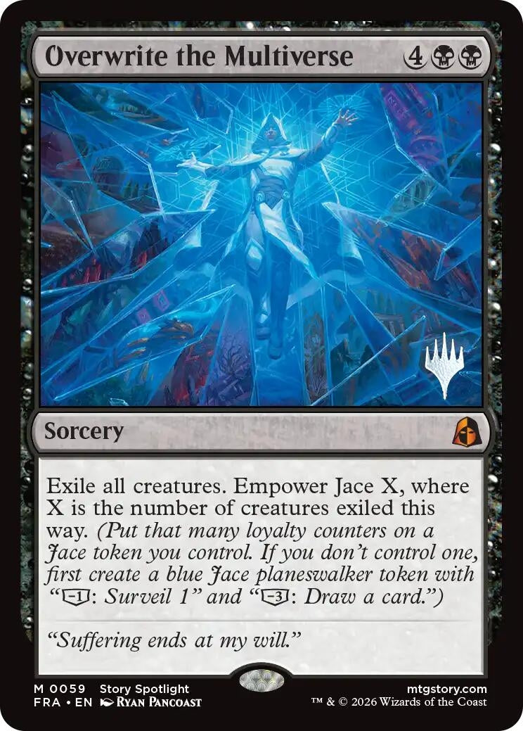 Image for Overwrite the Multiverse (59) [Promo Pack: Reality Fracture] - Magic: The Gathering