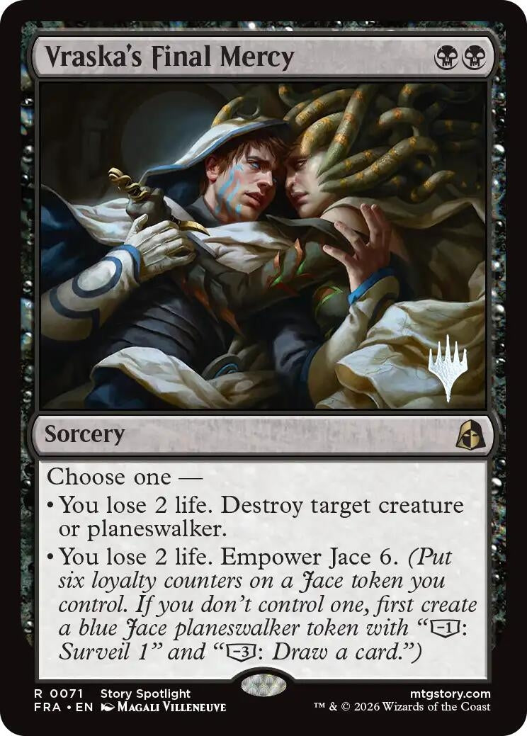 Image for Vraska's Final Mercy (71) [Promo Pack: Reality Fracture] - Magic: The Gathering