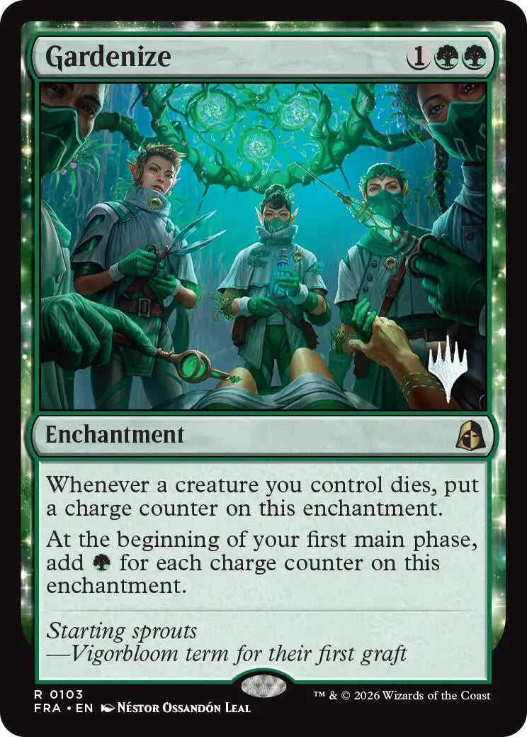 Image for Gardenize (103) [Promo Pack: Reality Fracture] - Magic: The Gathering