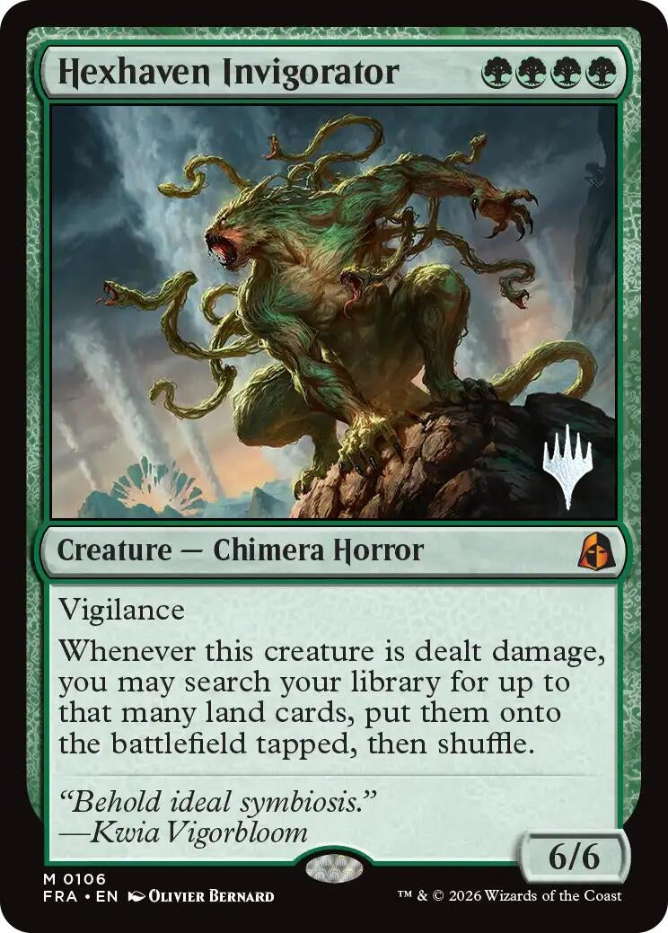 Image for Hexhaven Invigorator (106) [Promo Pack: Reality Fracture] - Magic: The Gathering