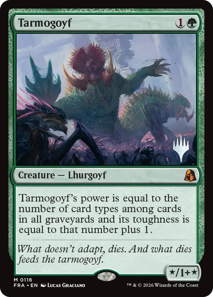 Image for Tarmogoyf (116) [Promo Pack: Reality Fracture] - Magic: The Gathering