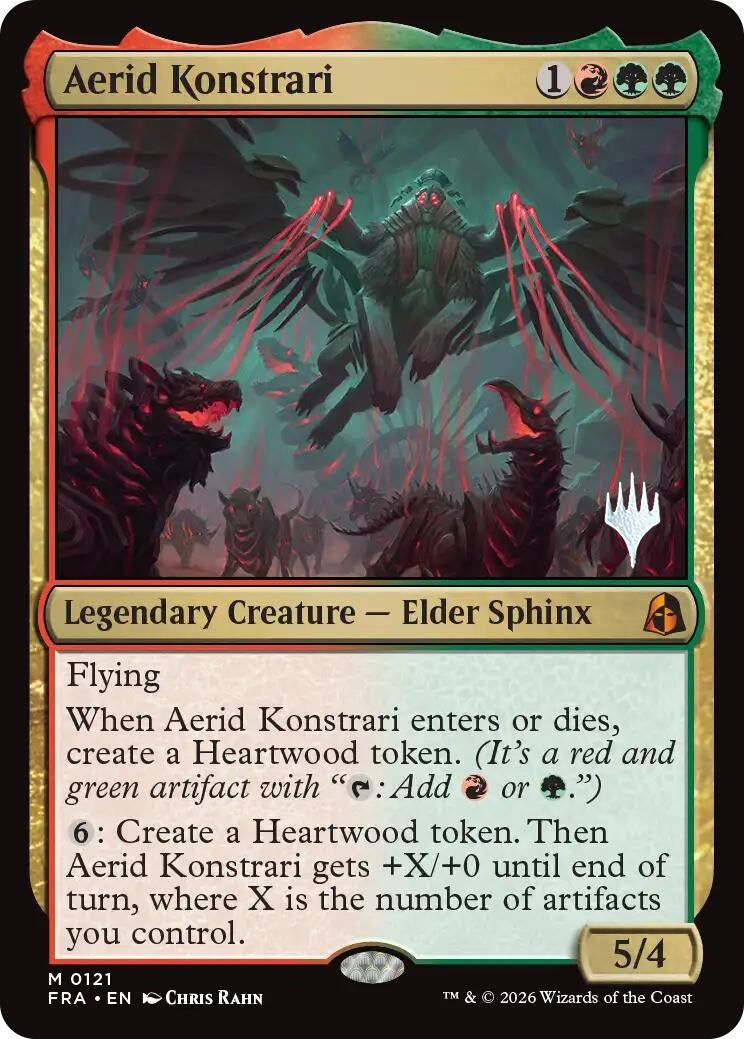 Image for Aerid Konstrari (121) [Promo Pack: Reality Fracture] - Magic: The Gathering