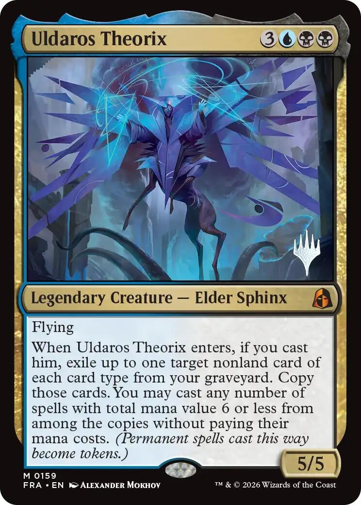 Image for Uldaros Theorix (159) [Promo Pack: Reality Fracture] - Magic: The Gathering