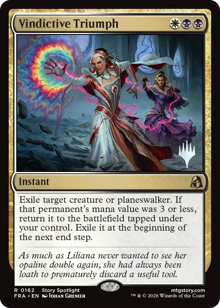Image for Vindictive Triumph (162) [Promo Pack: Reality Fracture] - Magic: The Gathering