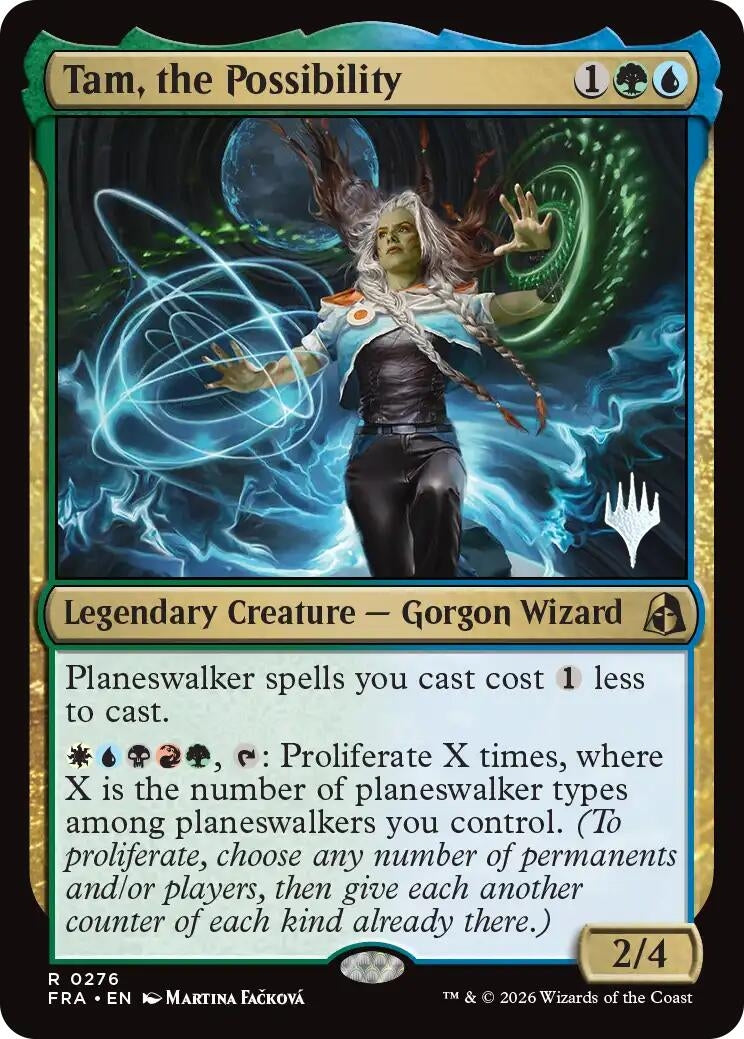 Image for Tam, the Possibility (276) [Promo Pack: Reality Fracture] - Magic: The Gathering