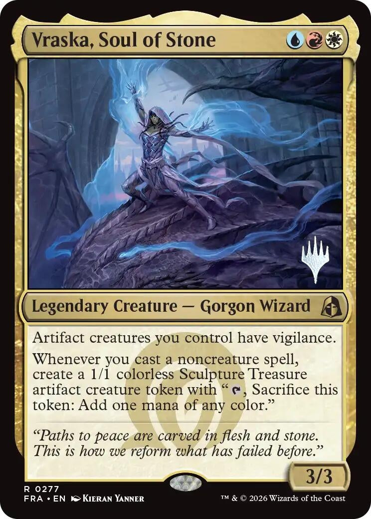 Image for Vraska, Soul of Stone (277) [Promo Pack: Reality Fracture] - Magic: The Gathering