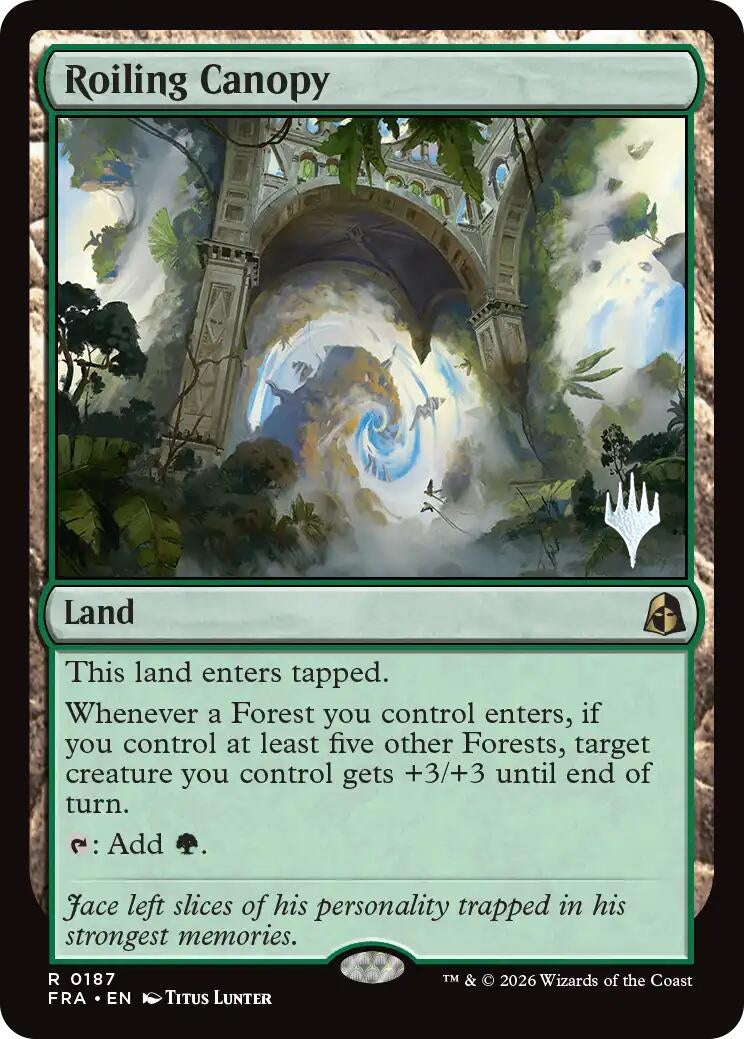 Image for Roiling Canopy (187) [Promo Pack: Reality Fracture] - Magic: The Gathering