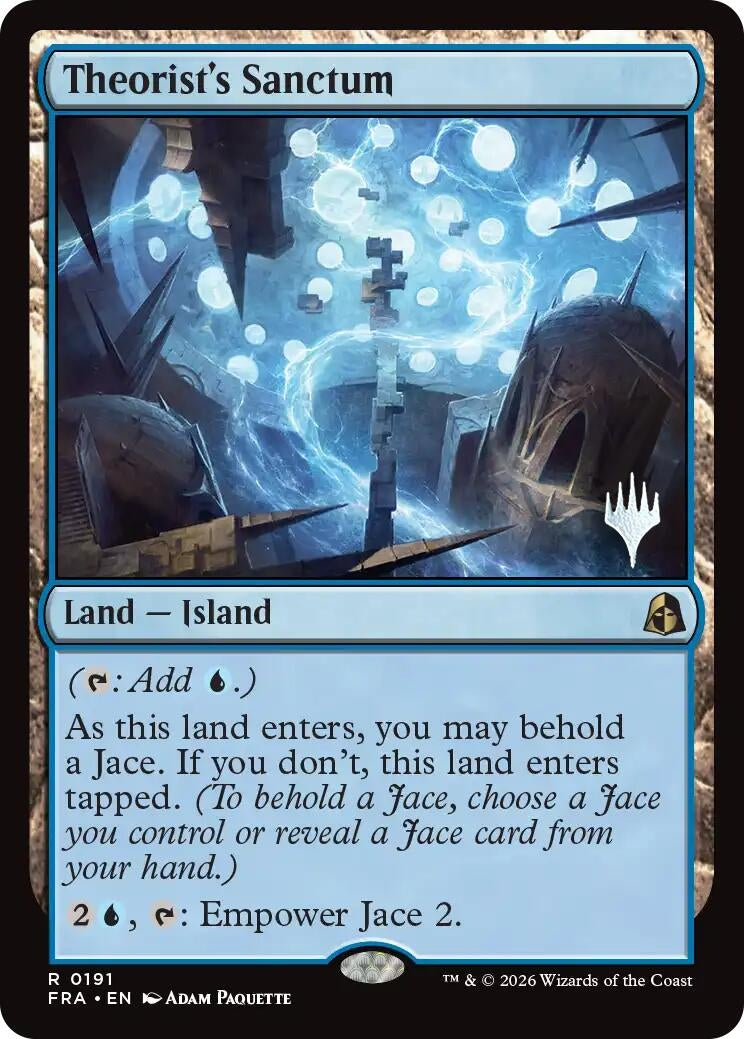 Image for Theorist's Sanctum (191) [Promo Pack: Reality Fracture] - Magic: The Gathering
