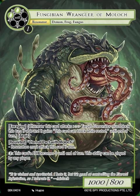 Image for Fungibian Wrangler of Moloch (QSK-040 N) [The Quest of the Seven Keys] - Force of Will