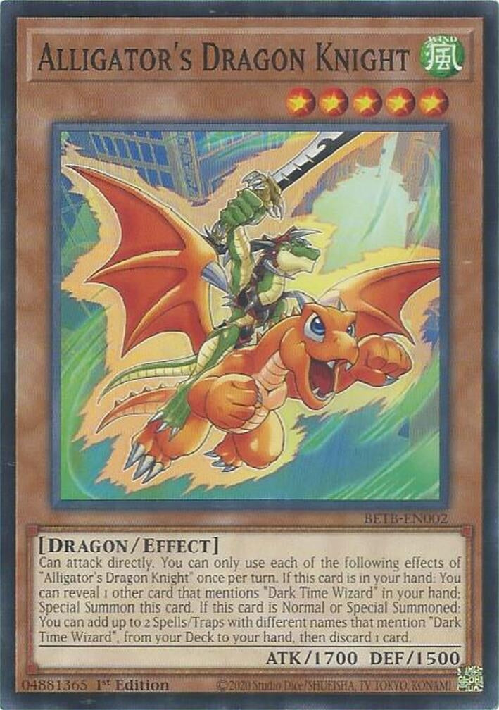 Image for Alligator's Dragon Knight (BETB-EN002) [Beyond the Brave] - YuGiOh