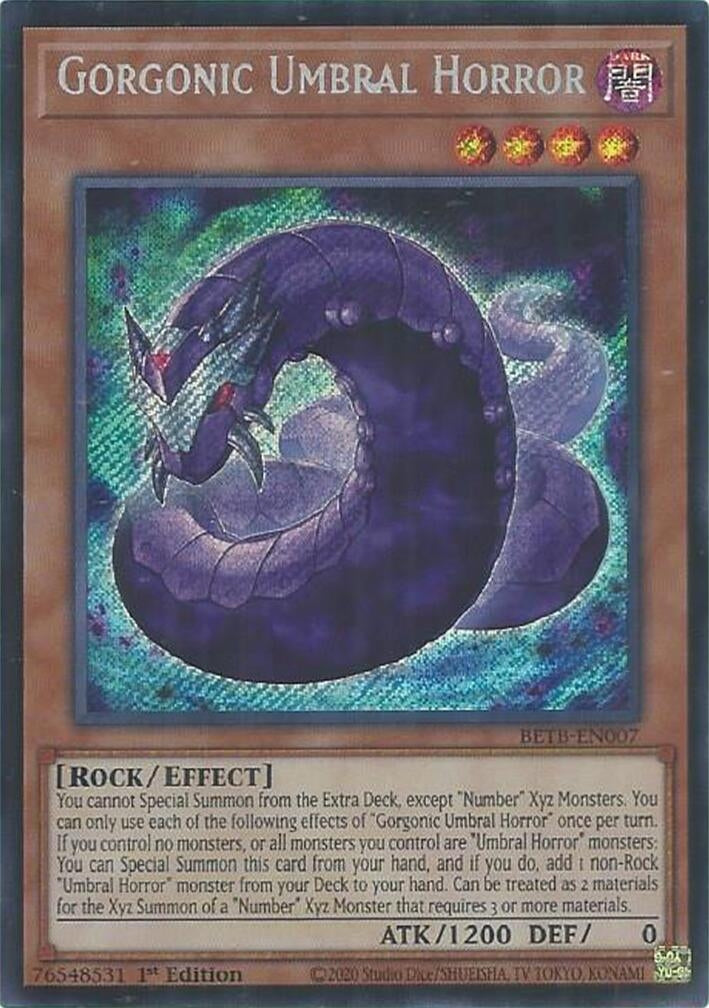 Image for Gorgonic Umbral Horror (BETB-EN007) [Beyond the Brave] - YuGiOh
