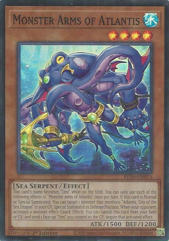 Image for Monster Arms of Atlantis (BETB-EN015) [Beyond the Brave] - YuGiOh