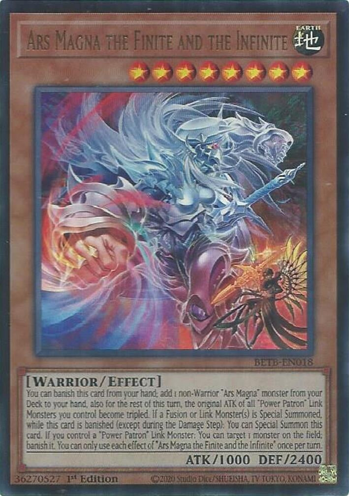 Image for Ars Magna the Finite and the Infinite (BETB-EN018) [Beyond the Brave] - YuGiOh