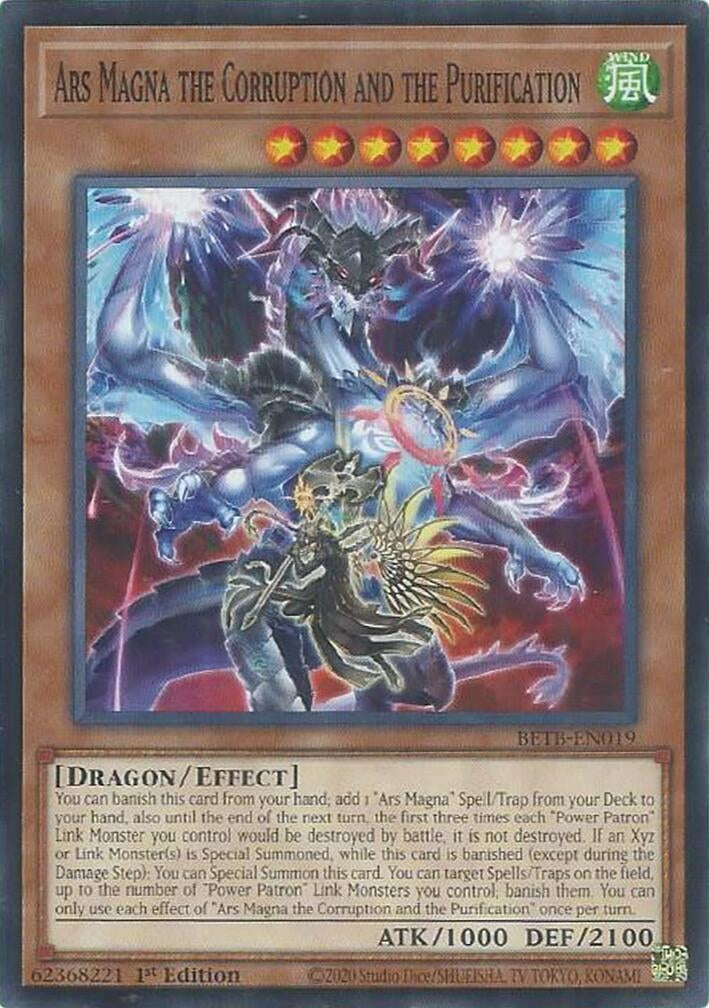 Image for Ars Magna the Corruption and the Purification (BETB-EN019) [Beyond the Brave] - YuGiOh