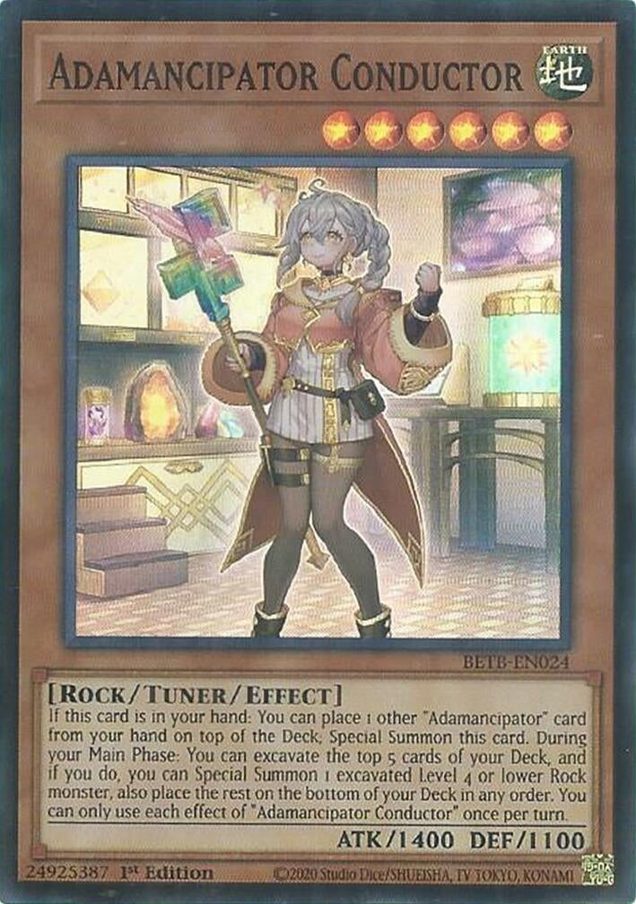 Image for Adamancipator Conductor (BETB-EN024) [Beyond the Brave] - YuGiOh