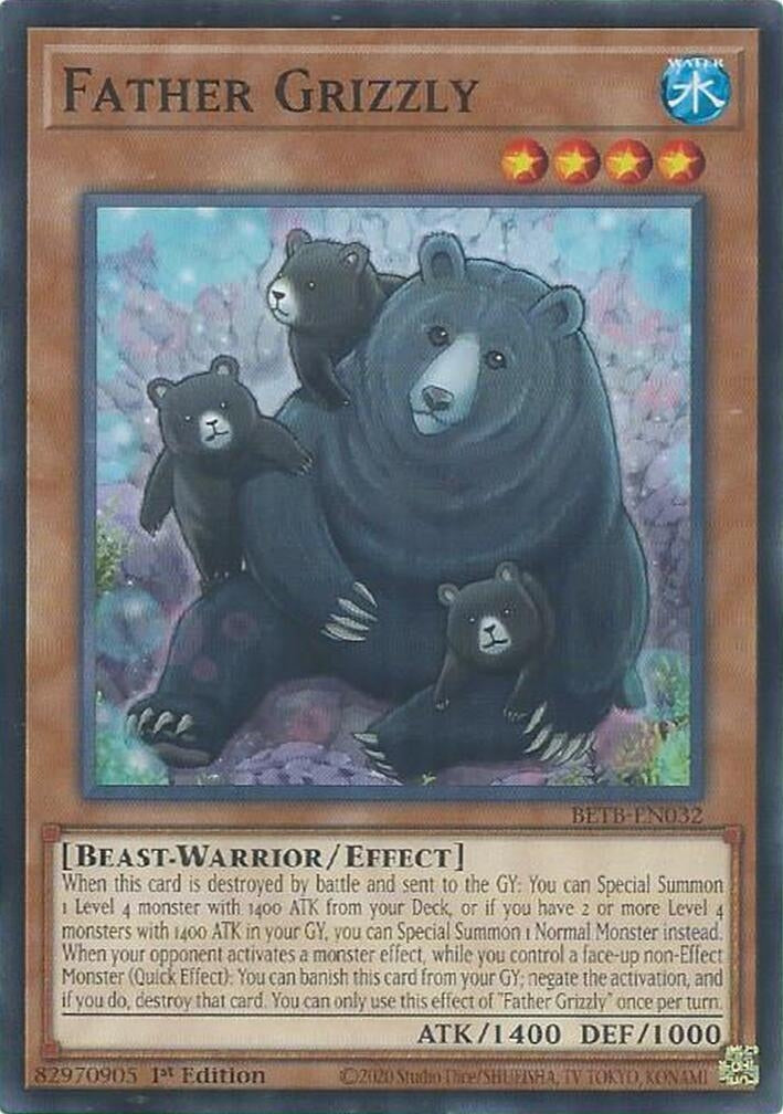 Image for Father Grizzly (BETB-EN032) [Beyond the Brave] - YuGiOh