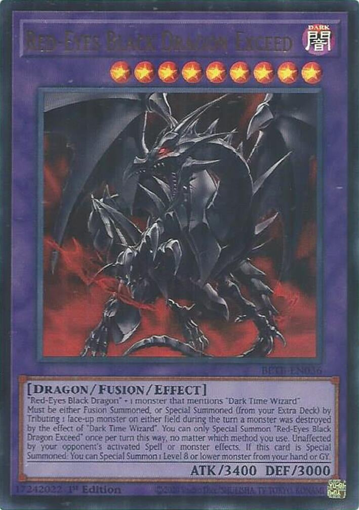 Image for Red-Eyes Black Dragon Exceed (BETB-EN036) [Beyond the Brave] - YuGiOh