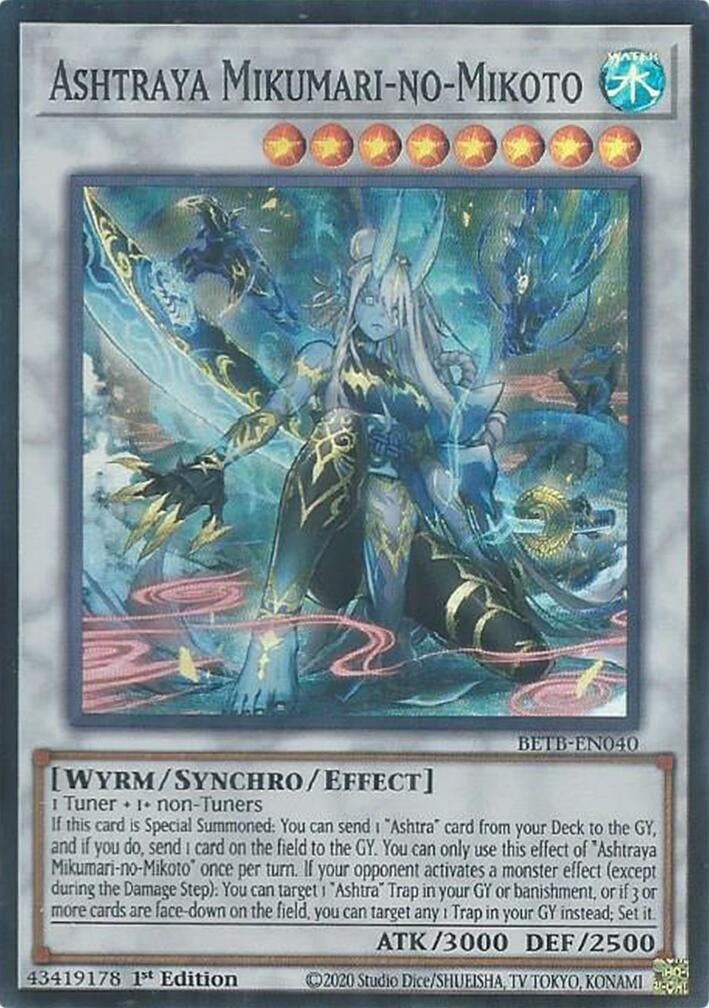 Image for Ashtraya Mikumari-no-Mikoto (BETB-EN040) [Beyond the Brave] - YuGiOh