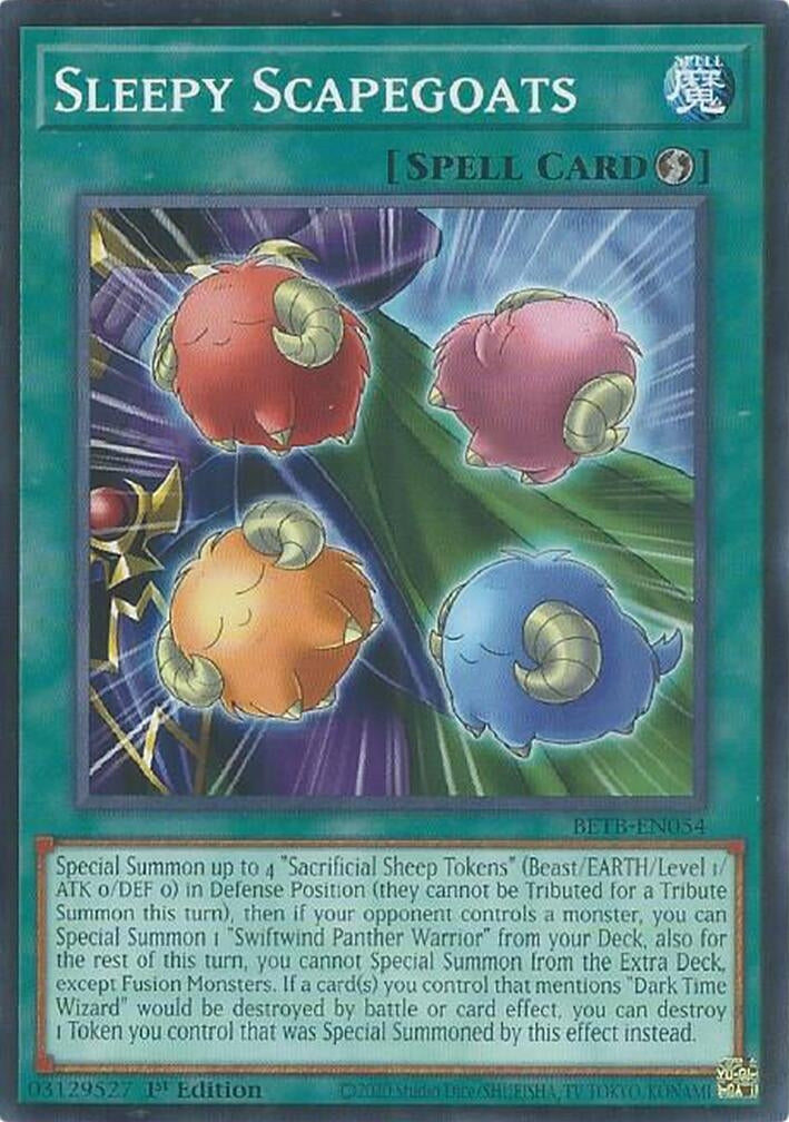 Image for Sleepy Scapegoats (BETB-EN054) [Beyond the Brave] - YuGiOh