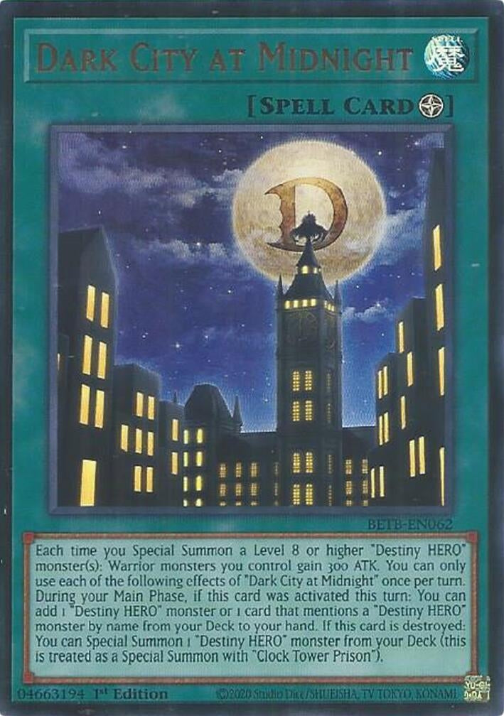 Image for Dark City at Midnight (BETB-EN062) [Beyond the Brave] - YuGiOh
