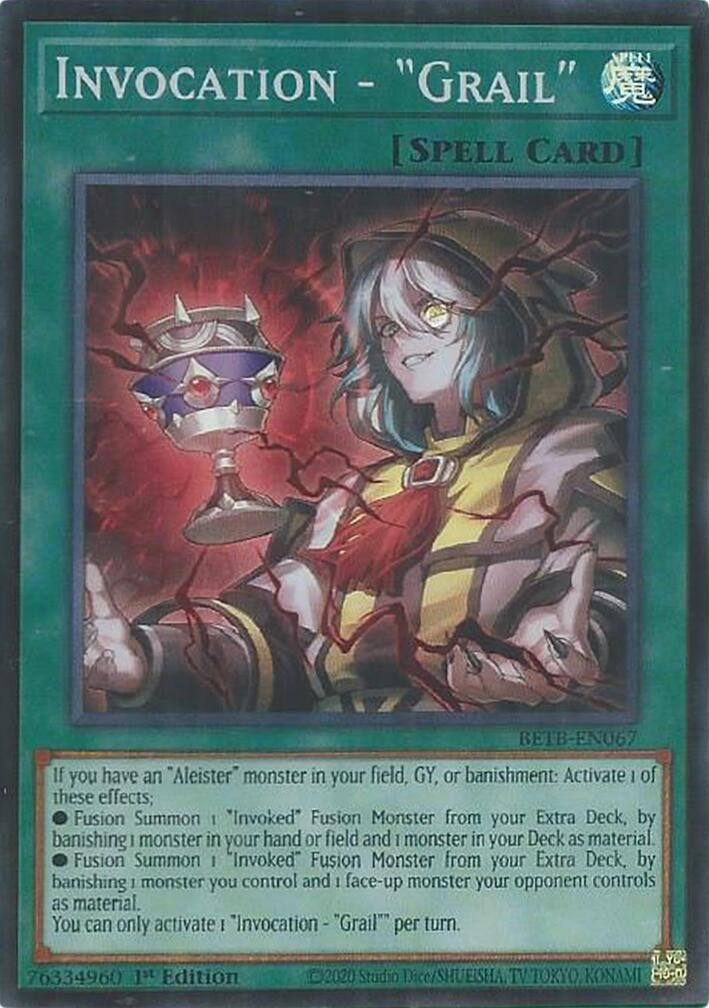 Image for Invocation - "Grail" (BETB-EN067) [Beyond the Brave] - YuGiOh