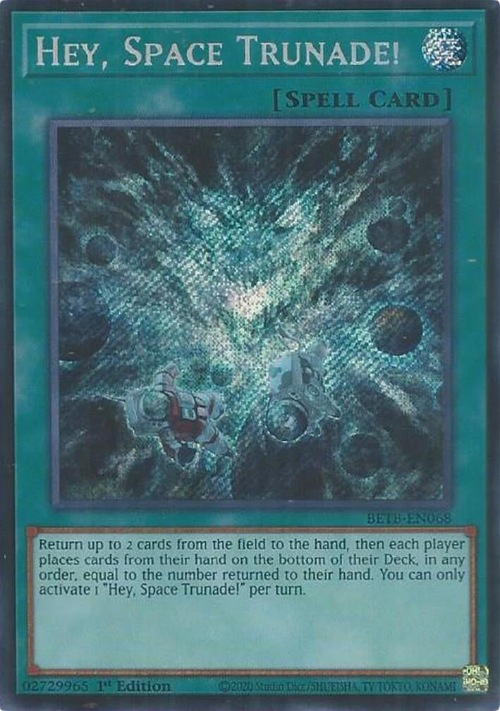 Image for Hey, Space Trunade! (BETB-EN068) [Beyond the Brave] - YuGiOh
