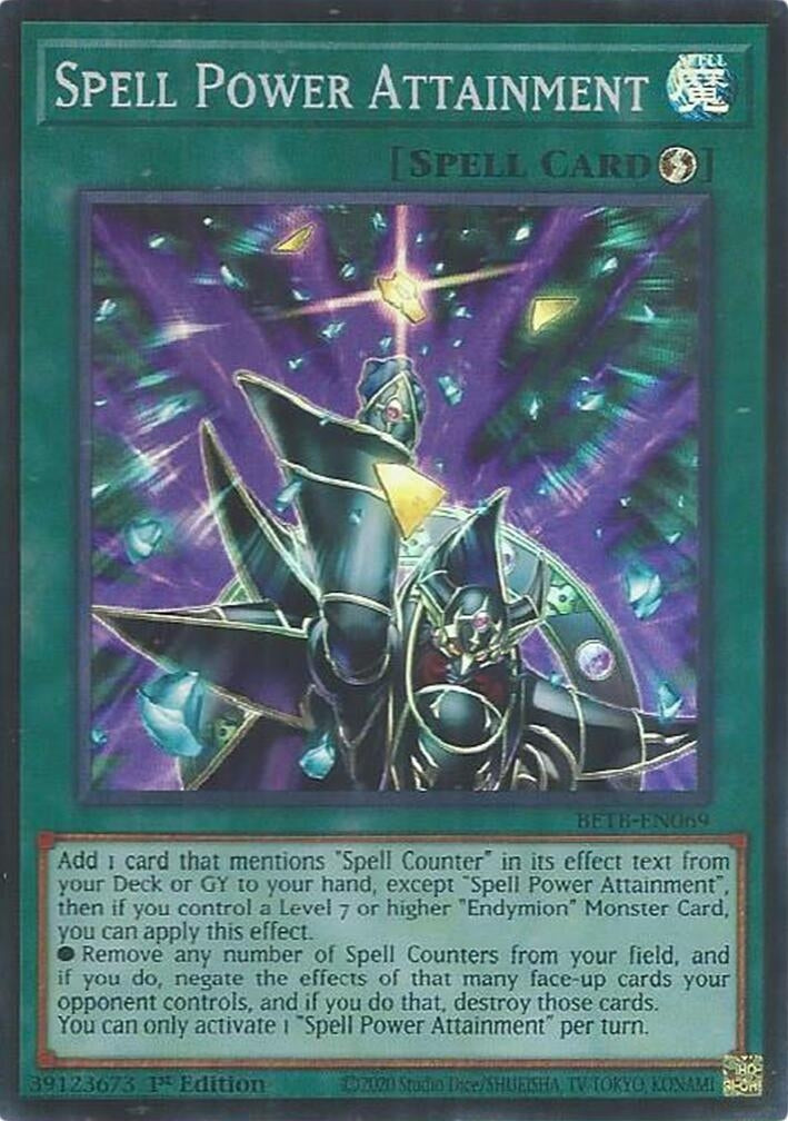 Image for Spell Power Attainment (BETB-EN069) [Beyond the Brave] - YuGiOh