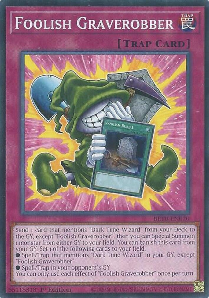 Image for Foolish Graverobber (BETB-EN070) [Beyond the Brave] - YuGiOh