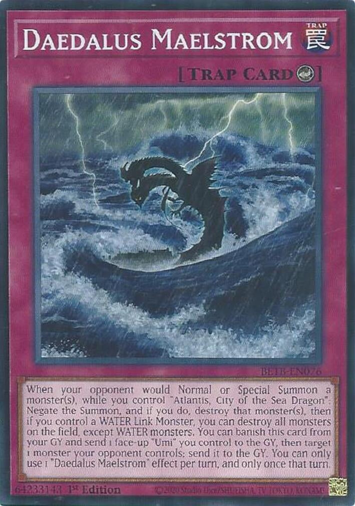 Image for Daedalus Maelstrom (BETB-EN076) [Beyond the Brave] - YuGiOh