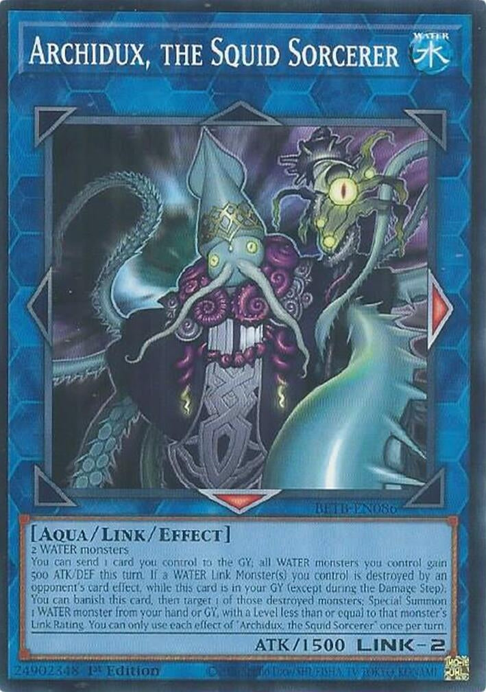 Image for Archidux, the Squid Sorcerer (BETB-EN086) [Beyond the Brave] - YuGiOh