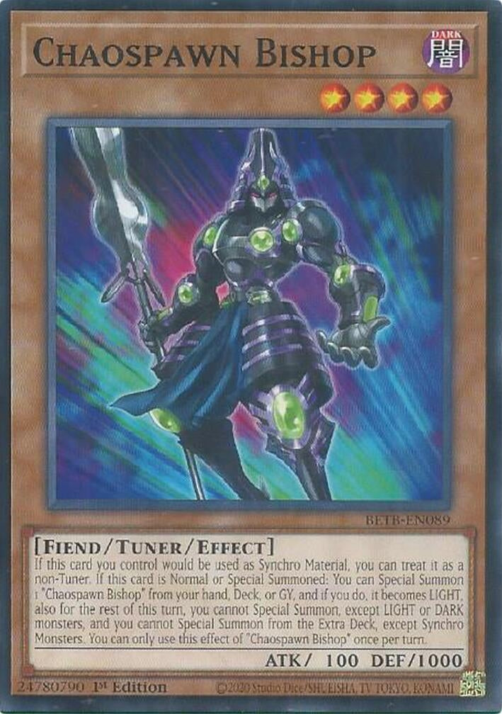 Image for Chaospawn Bishop (BETB-EN089) [Beyond the Brave] - YuGiOh