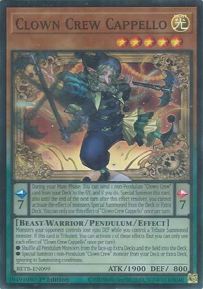 Image for Clown Crew Cappello (BETB-EN099) [Beyond the Brave] - YuGiOh