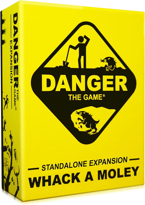 Danger The Game - Whack A Moley: Party Card Game of Bizarre Dangers and Rescues