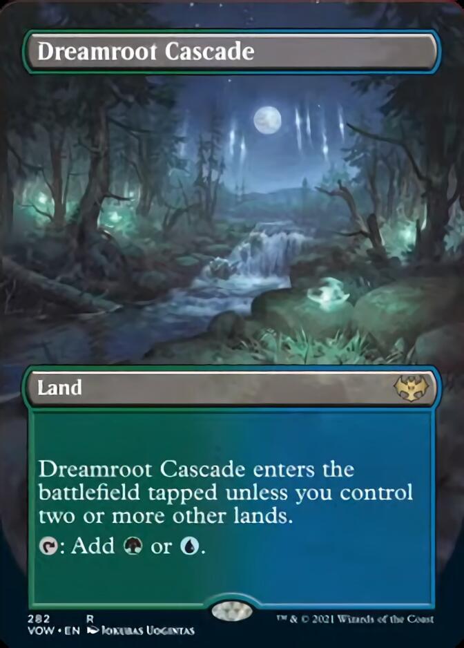 Dreamroot Cascade (Borderless) (282) [Innistrad: Crimson Vow]