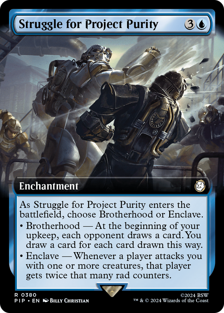 Struggle for Project Purity (Extended Art) (380) [Universes Beyond: Fallout]