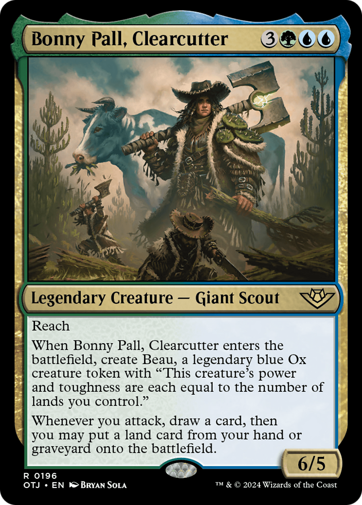 Bonny Pall, Clearcutter (196) [Outlaws of Thunder Junction]